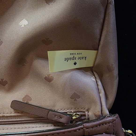 Kate Spade Mauve Quilted Shoulder Bag - Picture 6 of 6